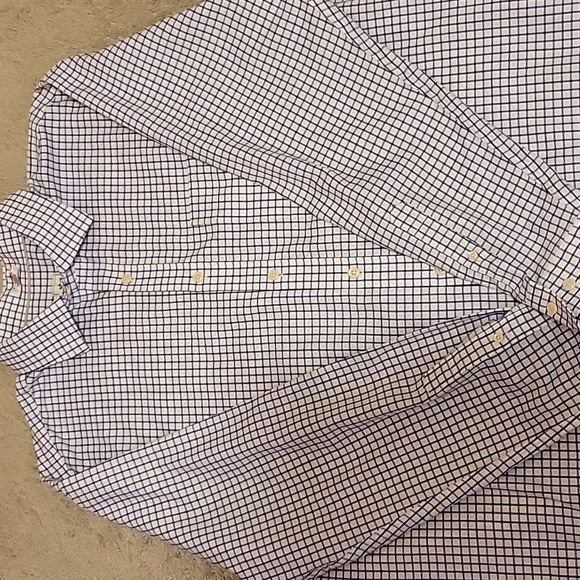 PETER MILLAR NANOLUXE EASYCARE BUTTON DOWN SHIRT....XL - Picture 7 of 10